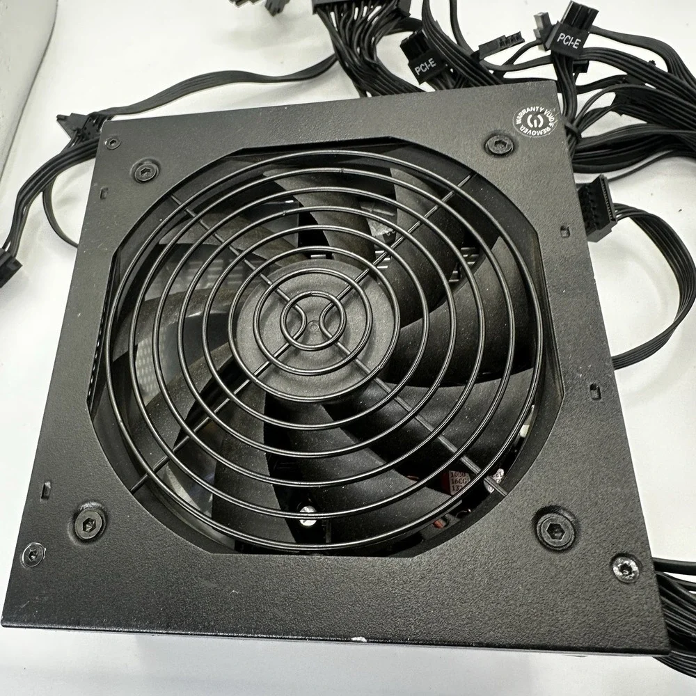 EVGA 80 Plus Gold 600 GD Power Supply‎ No Power Cord Tested Working 100/240V